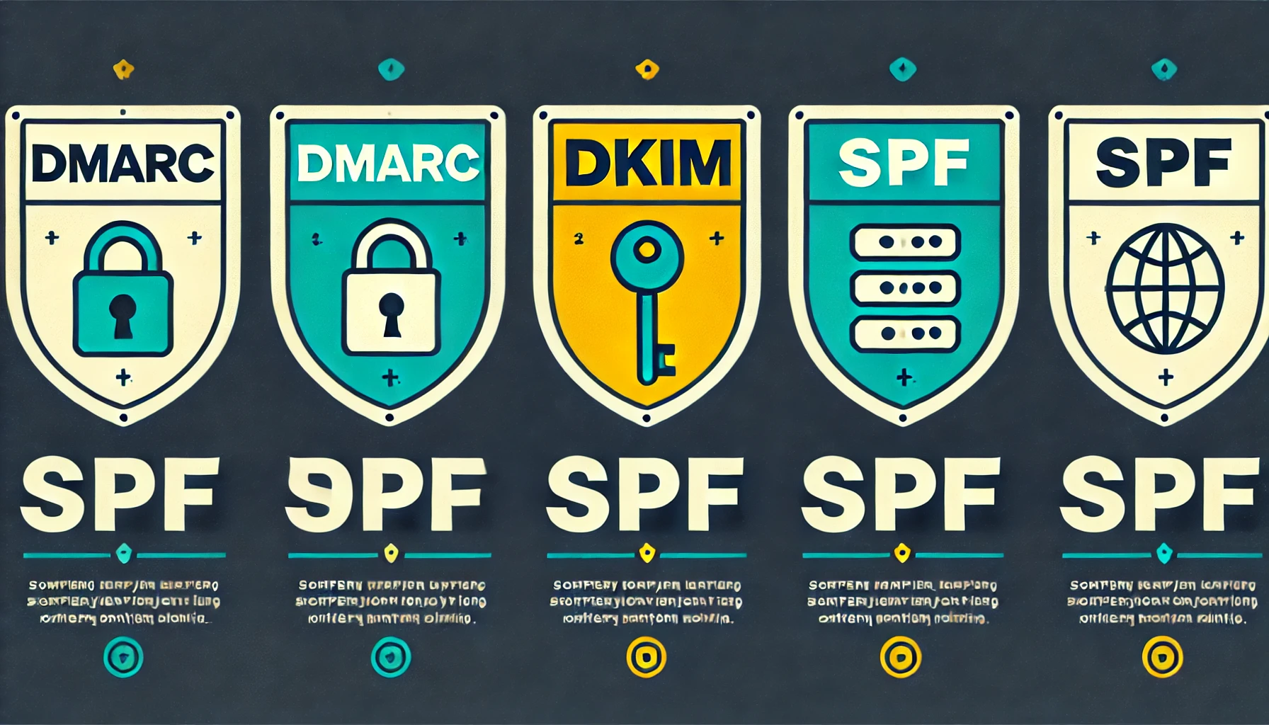 SPF DKIM and DMARC